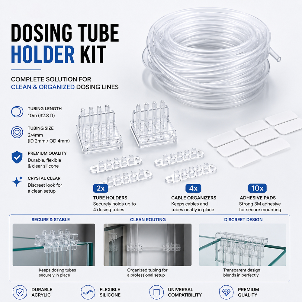 Dosing Tube Holder Kit components