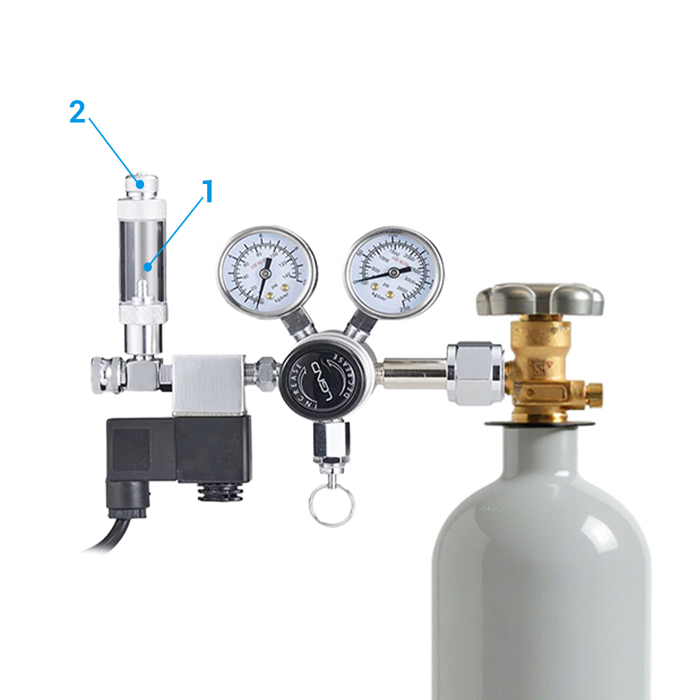 Bubble counter installation