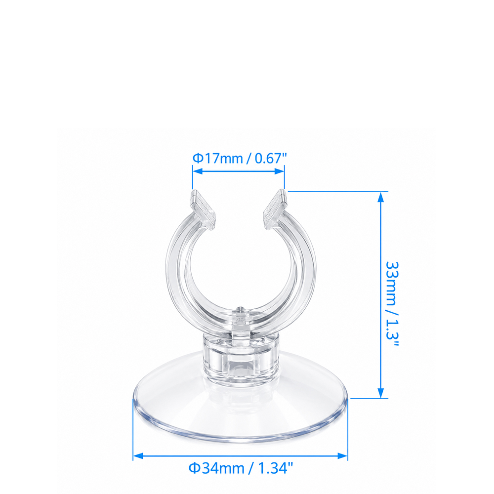 Clear Suction Cup 12/16mm
