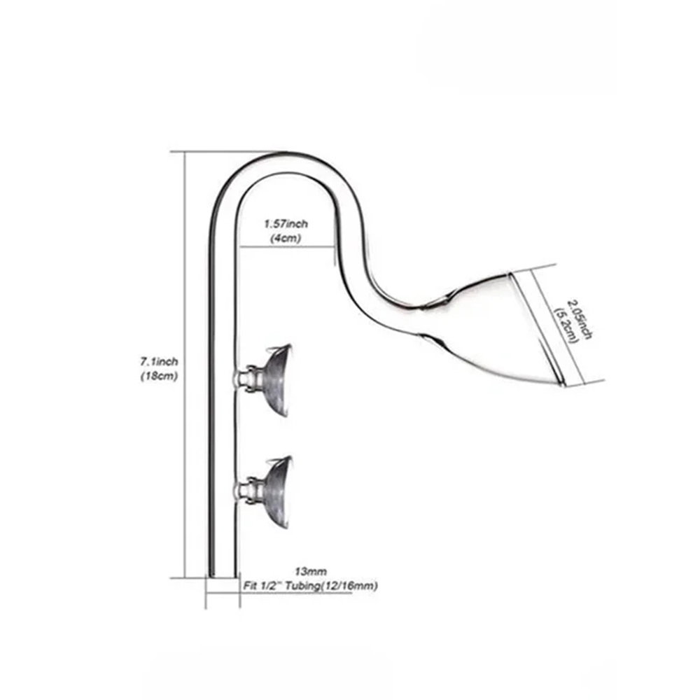 Aquario River Outflow 12/16mm