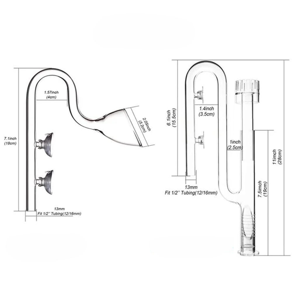 Aquario River Lily Pipe 12/16mm