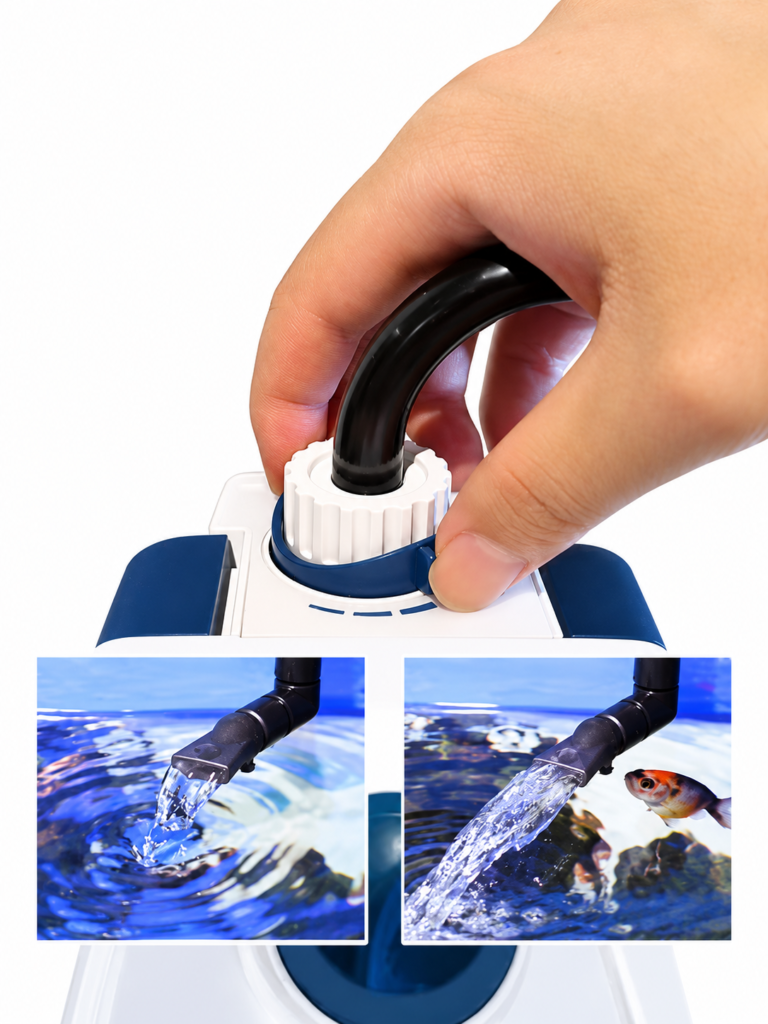 SunSun YBF-500 outlet flow adjustment control